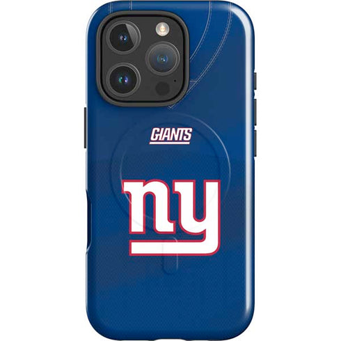 NFL New York Giants Team Jersey iPhone 16 Pro Magsafe Impact Case